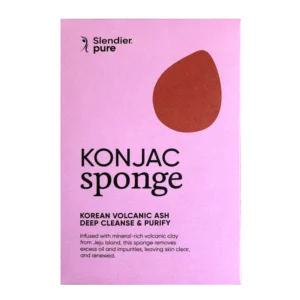 Slendier Pure Konjak-Schwamm - Koreanische Vulkanasche